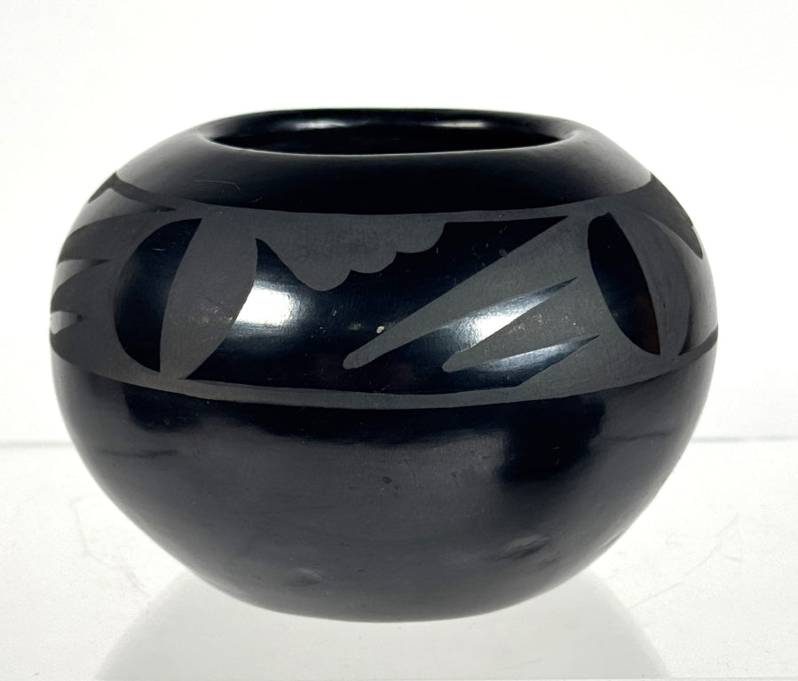 San Ildefonso Pottery Jar by Maria Martinez; Maria and Santana
