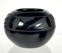 San Ildefonso Pottery Jar by Maria Martinez; Maria and Santana