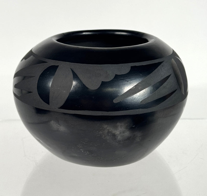 San Ildefonso Pottery Jar by Maria Martinez; Maria and Santana