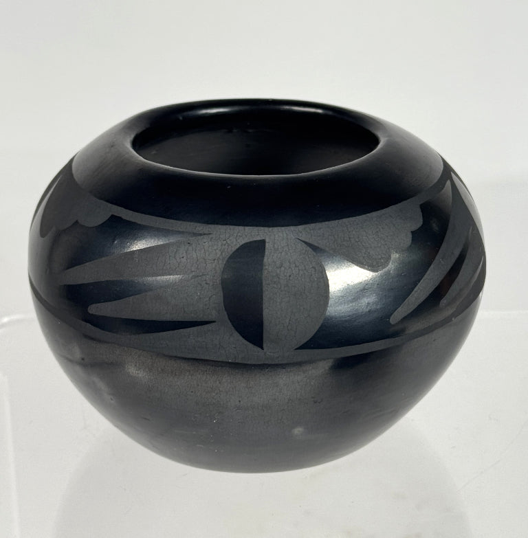 San Ildefonso Pottery Jar by Maria Martinez; Maria and Santana