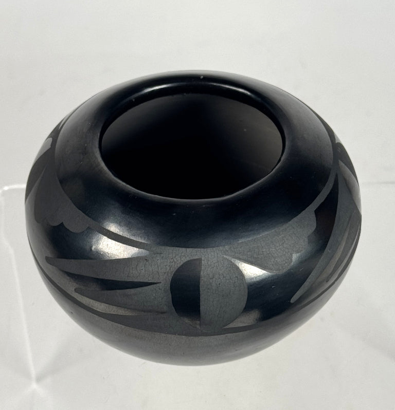 San Ildefonso Pottery Jar by Maria Martinez; Maria and Santana