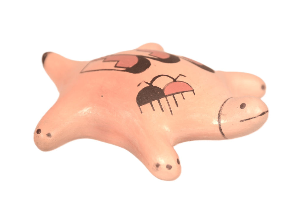 Hopi Pueblo Pottery Turtle By C. Lomaquahu