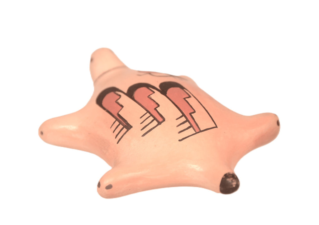 Hopi Pueblo Pottery Turtle By C. Lomaquahu