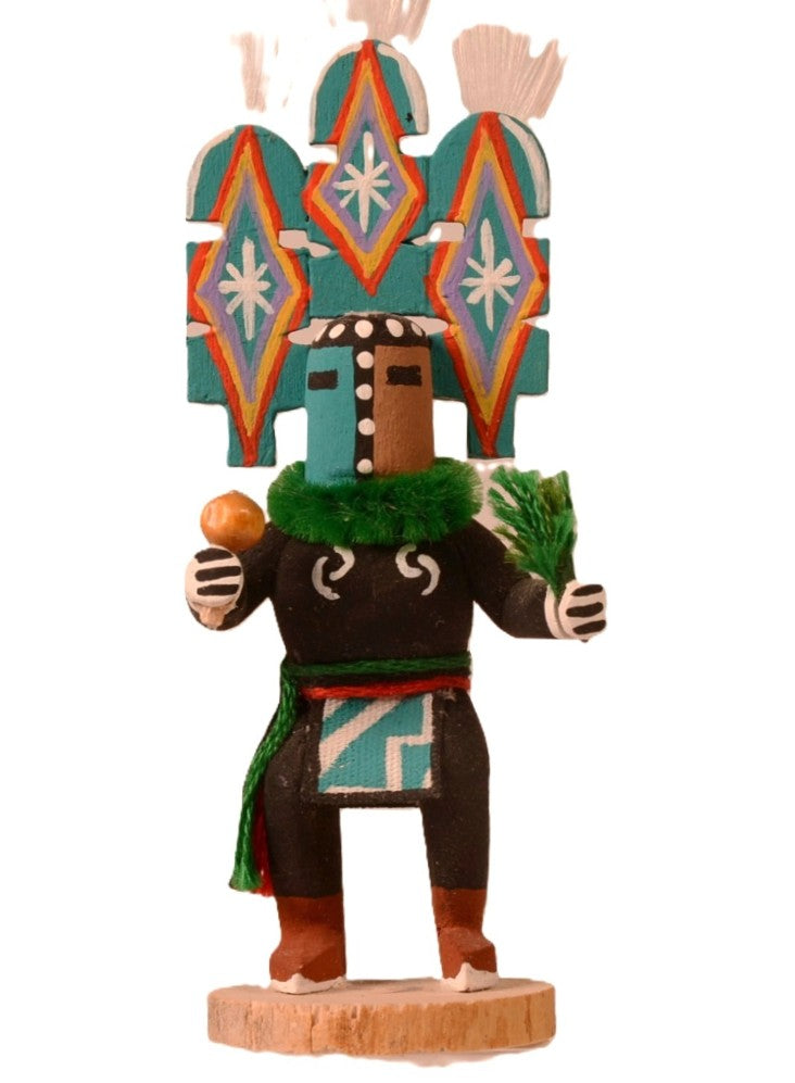 Hopi Pueblo Miniature Hemis Kachina Doll By AL