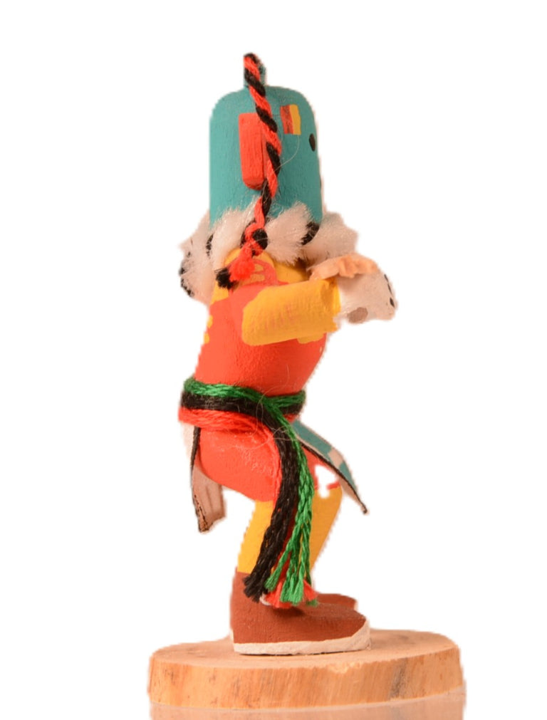 Hopi Pueblo Miniature Wood Carrier Kachina Doll By AL