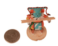 Hopi Pueblo Miniature Wood Carrier Kachina Doll By AL