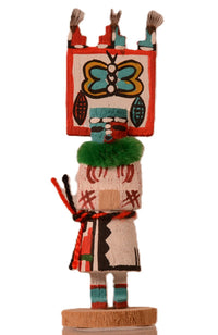 Hopi Pueblo Miniature Butterfly Maiden Kachina Doll By L.M.