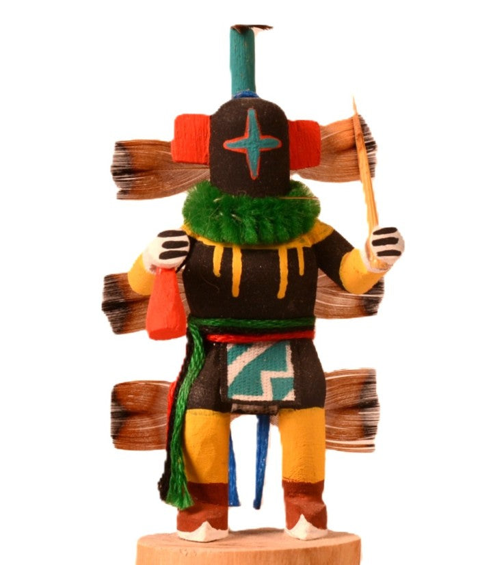 Hopi Pueblo Miniature Chasing Star Kachina Doll By AL