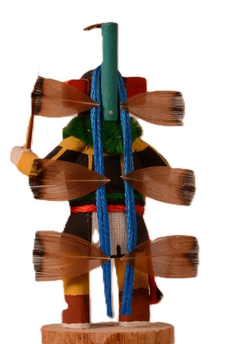 Hopi Pueblo Miniature Chasing Star Kachina Doll By AL