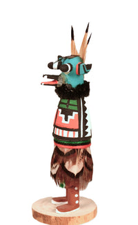 Miniature Zuni Pueblo Shakalo Kachina Doll By AL