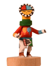 Hopi Pueblo Miniature Sun Kachina Doll