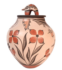 Zia Pueblo Pottery with Turtle Lid By Elizabeth Medina