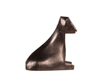 Seri Mexico Ironwood Black Sitting Dog
