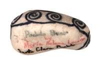 Santa Clara Pueblo Painted Stone By Maria Helena Lucero