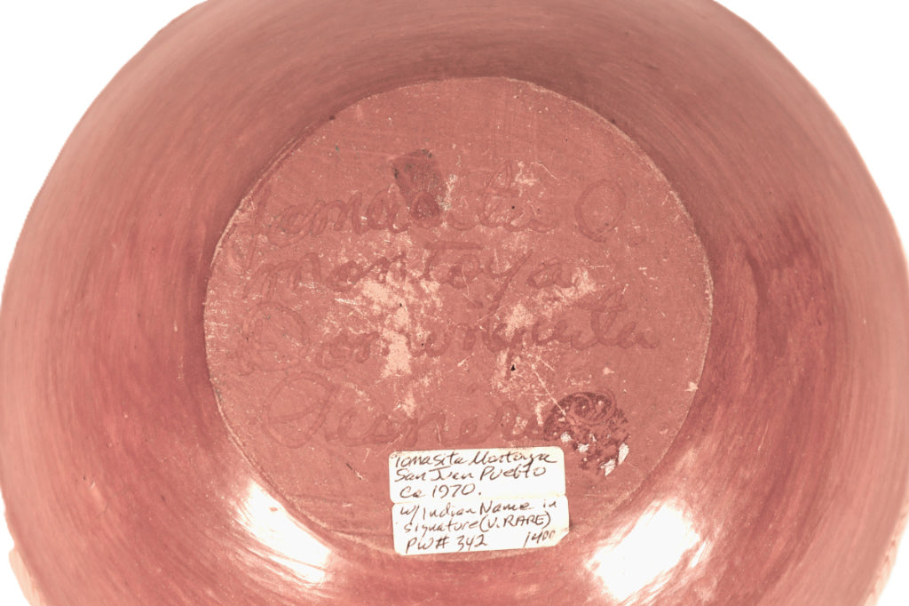 San Juan Pueblo Pottery By Tomasita Montoya
