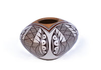 Fine Hopi Pottery by Tyra Naha "Bat Wing motif"