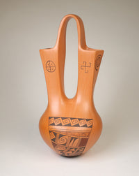 Hopi Tewa Wedding Jar By Kathleen Collateta