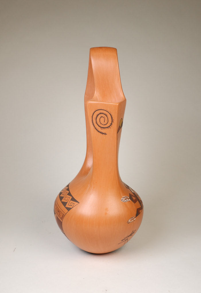Hopi Tewa Wedding Jar By Kathleen Collateta