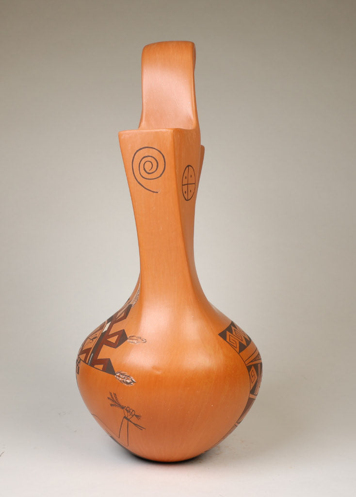 Hopi Tewa Wedding Jar By Kathleen Collateta