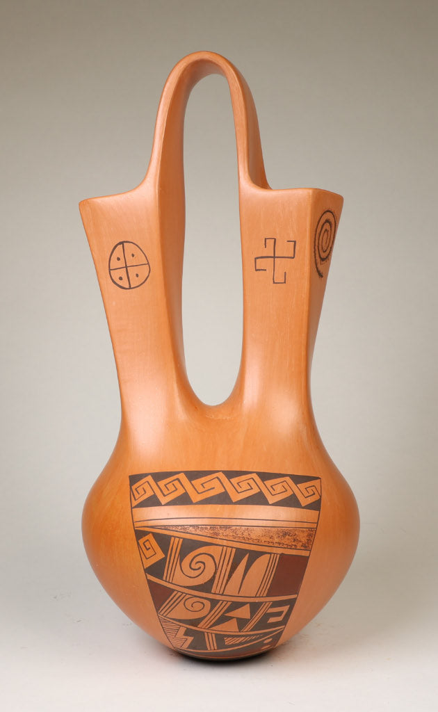 Hopi Tewa Wedding Jar By Kathleen Collateta