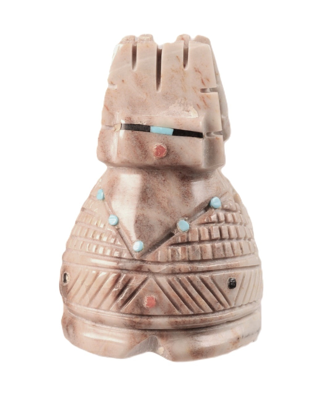 Zuni Pueblo Maiden Fetish By Carl Etsate