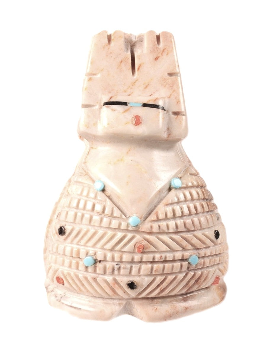 Zuni Pueblo Maiden Fetish By Carl Etsate