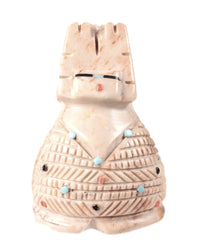 Zuni Pueblo Maiden Fetish By Carl Etsate