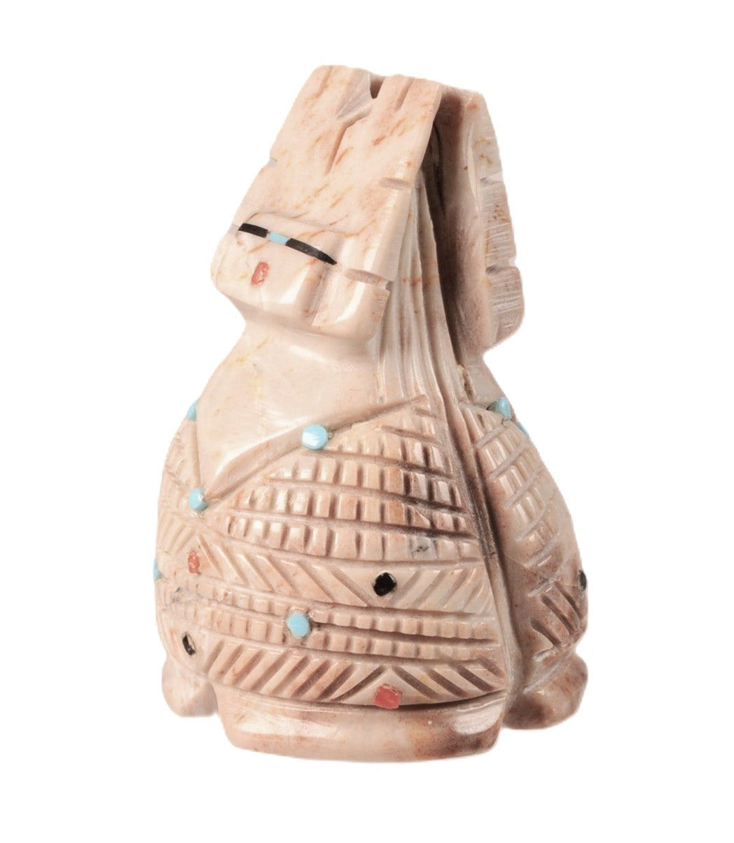 Zuni Pueblo Maiden Fetish By Carl Etsate