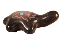 Santa Clara Pueblo Pottery Turtle By Geri Naranjo
