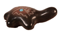 Santa Clara Pueblo Pottery Turtle By Geri Naranjo