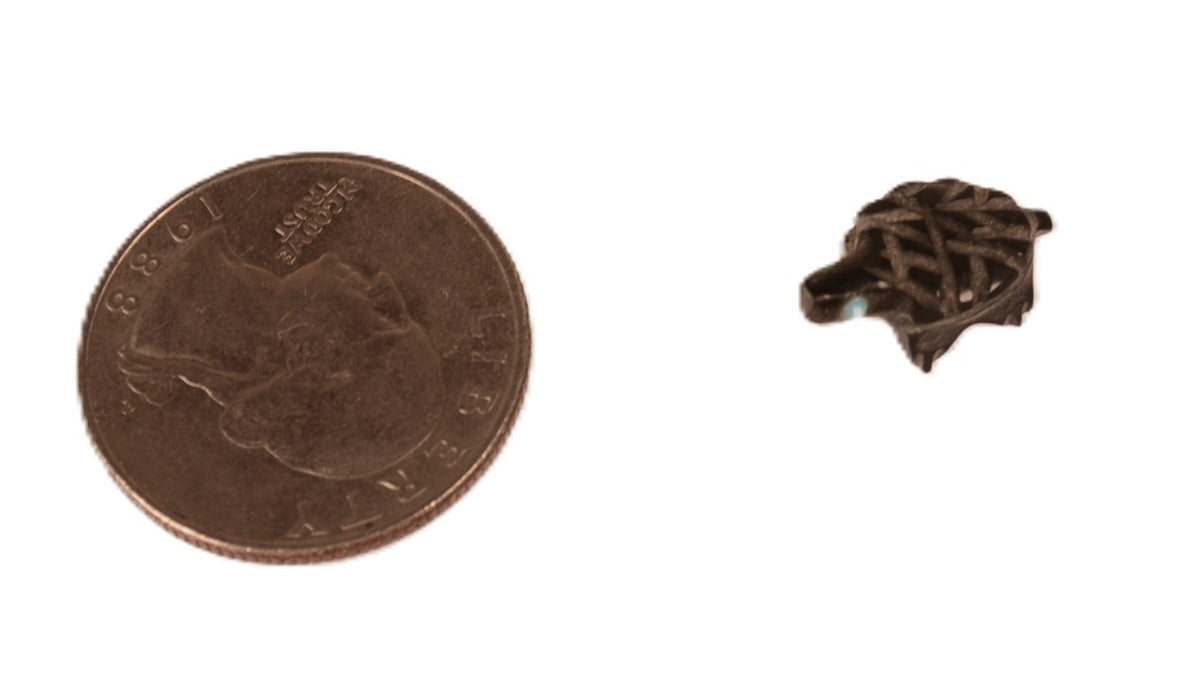 Zuni Pueblo Black Turtle Fetish