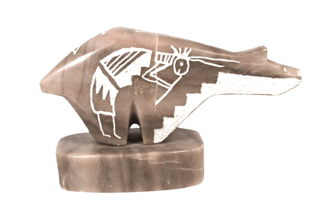 Navajo Stone Bear Fetish By J.B. Byd