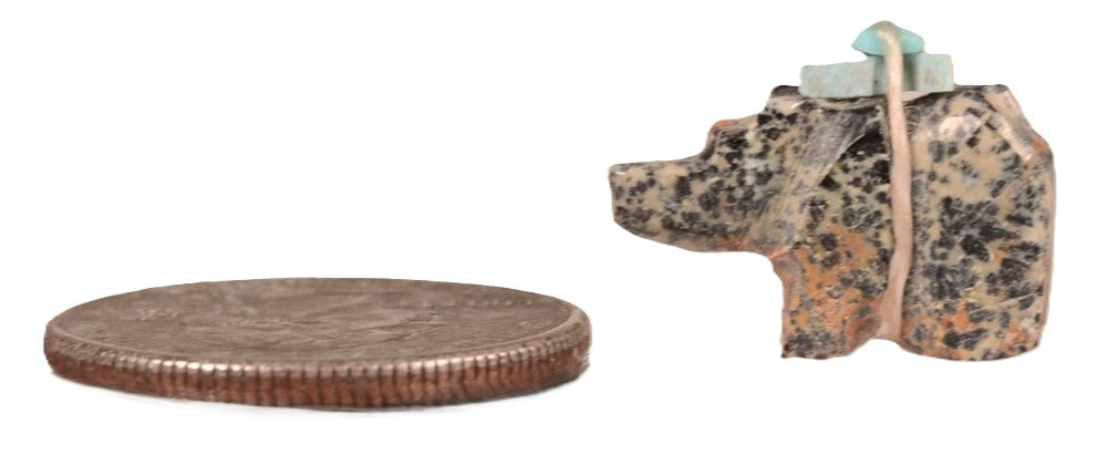 Zuni Pueblo Miniature Bear Fetish