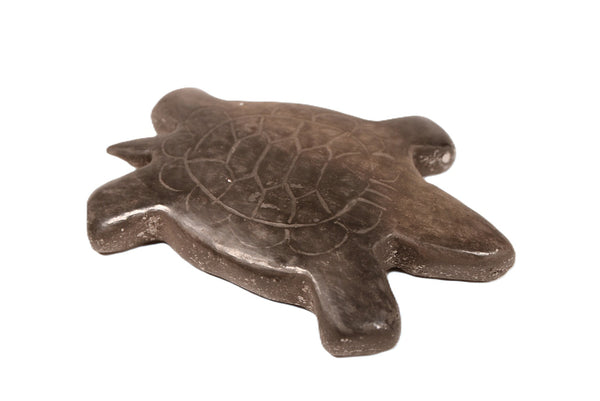 San Ildefonso Pueblo Pottery Fetish Turtle By Sage Vallo