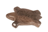 San Ildefonso Pueblo Pottery Fetish Turtle By Sage Vallo