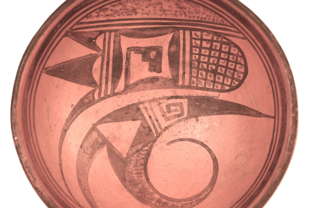 Hopi Pueblo Dish/Bowl Pottery