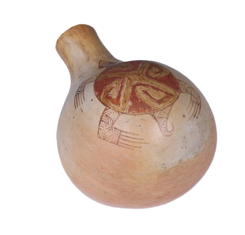 Hopi Turtle Canteen By Vera Dallas