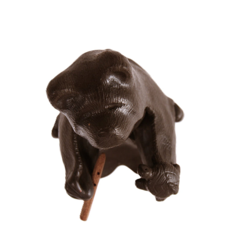 Choctaw Pueblo Black Bear Pottery By Randy Chitto