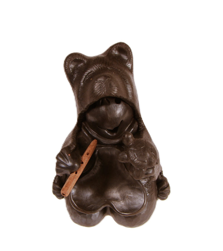 Choctaw Pueblo Black Bear Pottery By Randy Chitto