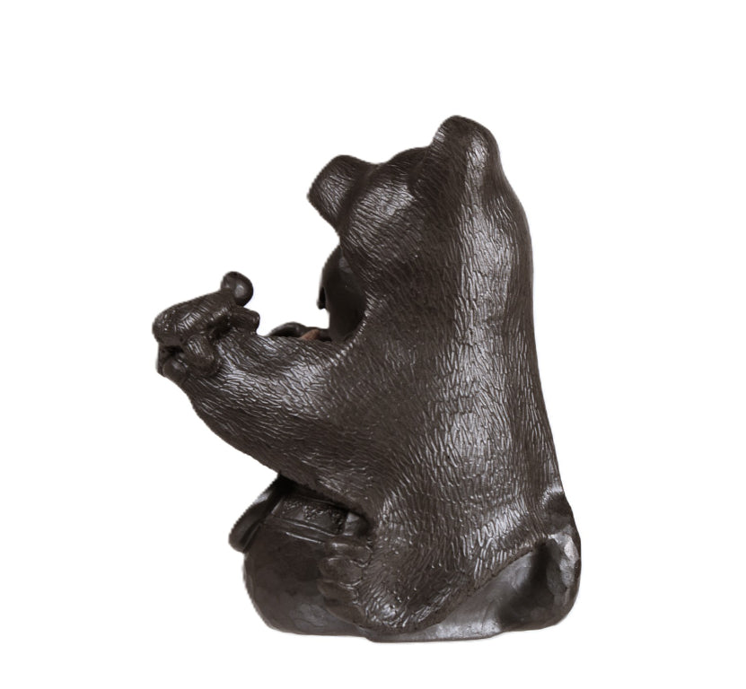 Choctaw Pueblo Black Bear Pottery By Randy Chitto