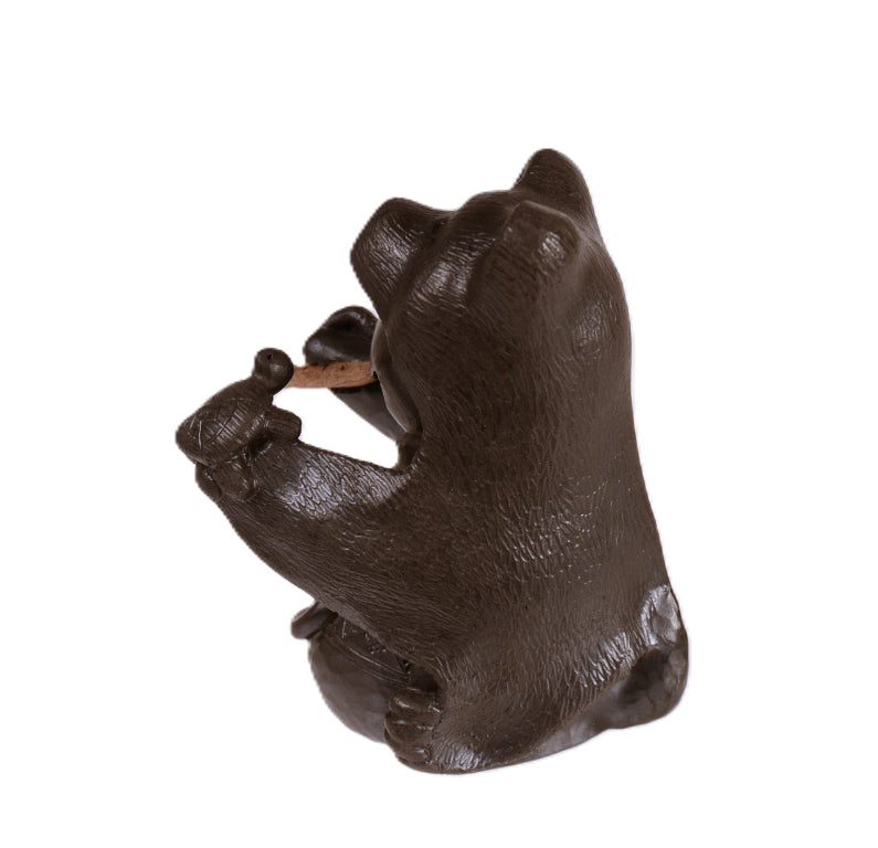 Choctaw Pueblo Black Bear Pottery By Randy Chitto