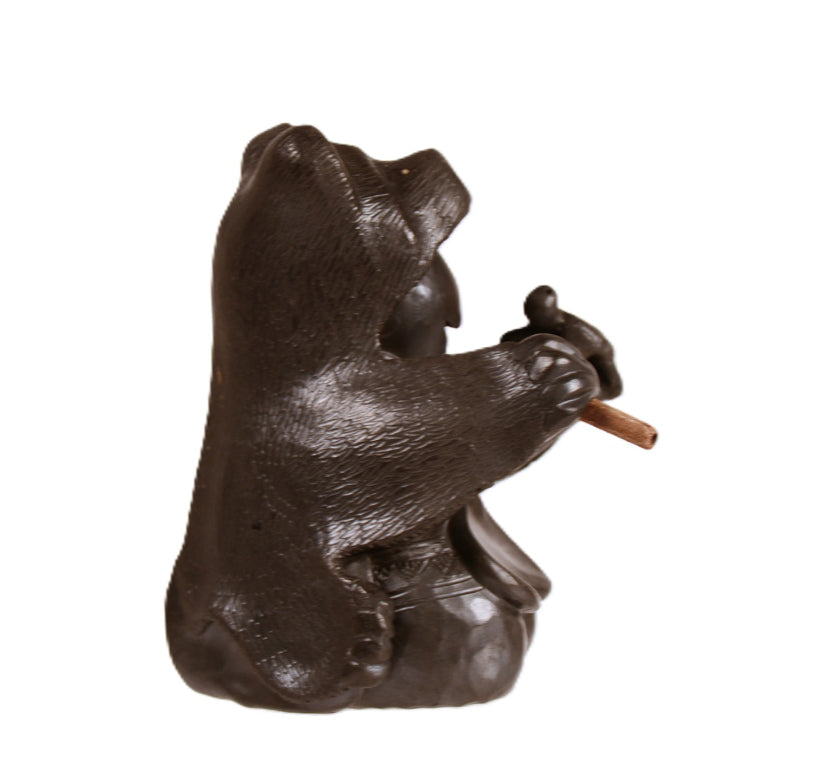 Choctaw Pueblo Black Bear Pottery By Randy Chitto