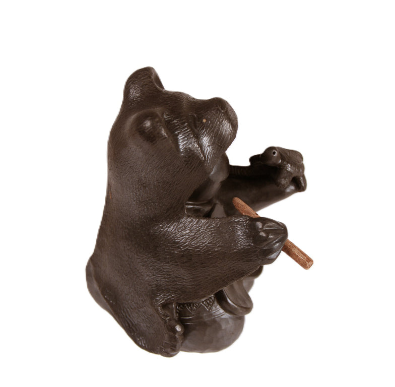 Choctaw Pueblo Black Bear Pottery By Randy Chitto