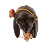 Choctaw Pueblo Black Bear Pottery By Randy Chitto