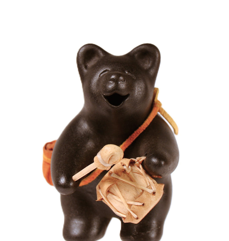 Choctaw Pueblo Black Bear Pottery By Randy Chitto