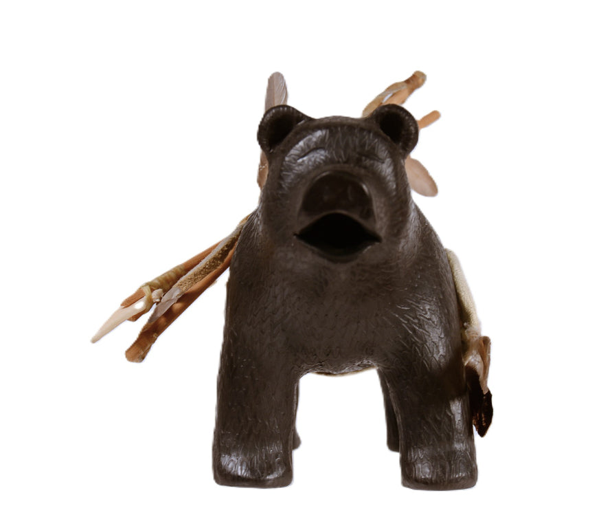 Choctaw Pueblo Black Bear Pottery By Randy Chitto