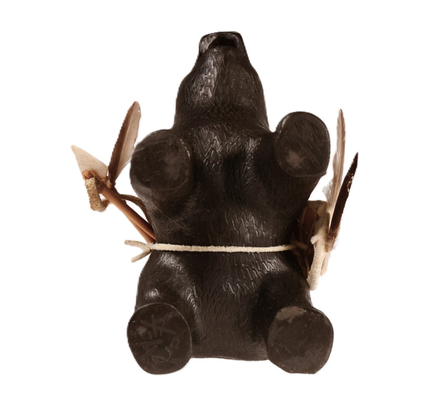 Choctaw Pueblo Black Bear Pottery By Randy Chitto