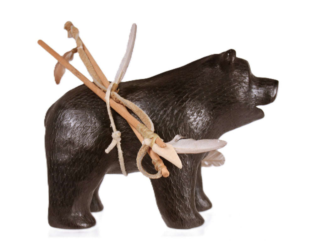 Choctaw Pueblo Black Bear Pottery By Randy Chitto