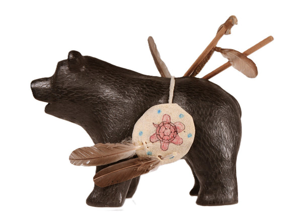 Choctaw Pueblo Black Bear Pottery By Randy Chitto