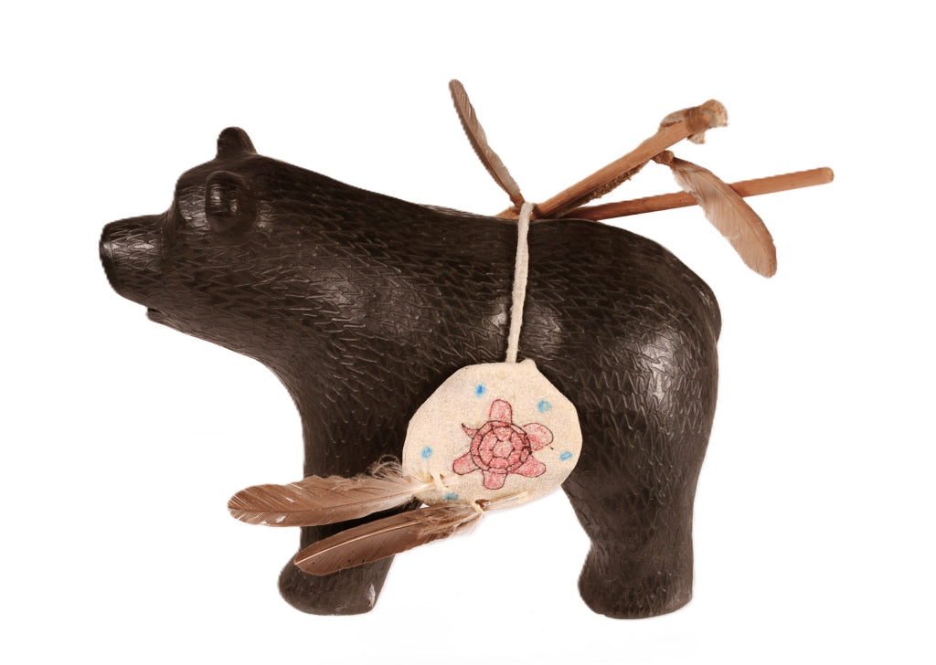 Choctaw Pueblo Black Bear Pottery By Randy Chitto